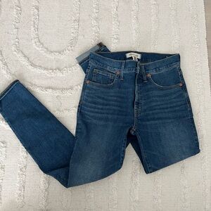 Madewell 9” mid rise skinny jean